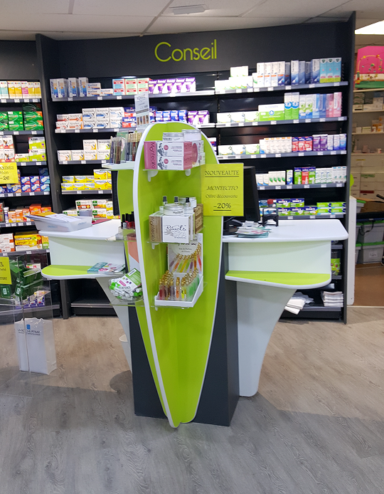 agenceur de pharmacie