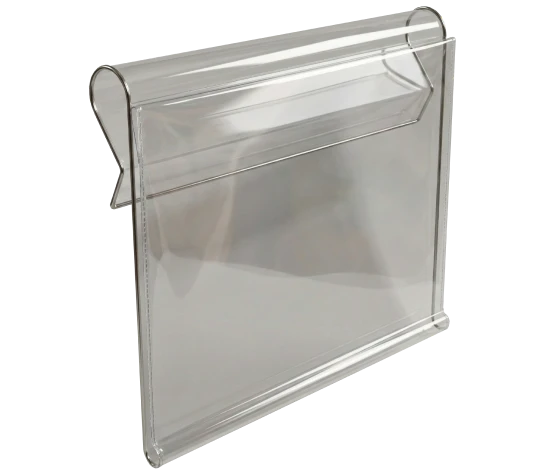Porte etiquette transparent pour broche et lineaire d officine